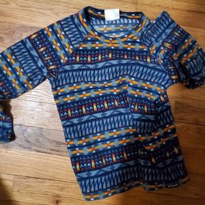 Patagonia boy 5 fleece Pullover soft stretchy 5t child shirt sweater warm